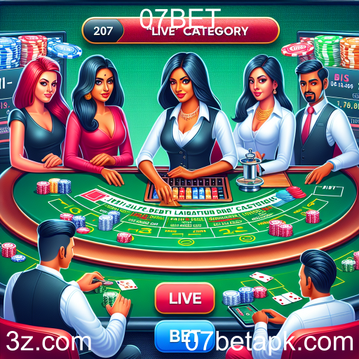 Viva a Emoção do Jogo: Descubra a Categoria 'Ao Vivo' da 07BET